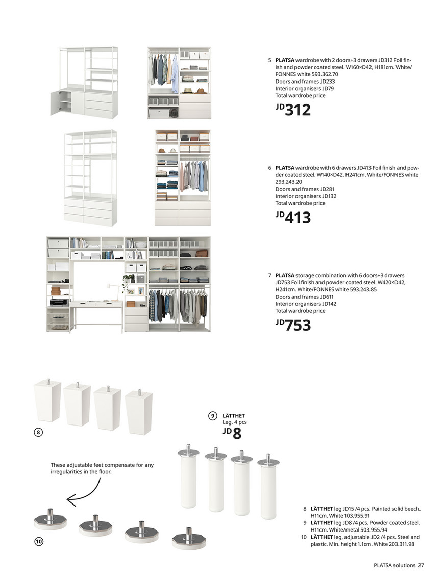 Wardrobe Brochure 21 Page 26 27